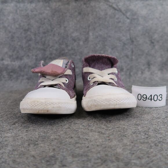 Converse Shoes Infant 9 Sneaker Chuck Taylor All Star Maddie Mouse Girls Toddler - Picture 3 of 14